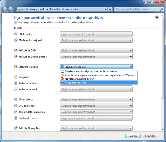 AjpdSoft La funcionalidad de ejecución automática de los sistemas 
operativos Windows