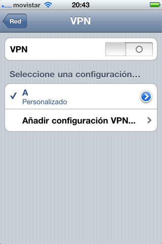 AjpdSoft Configurar conexión VPN a red intranet de nuestra empresa 
desde el iPhone de Apple