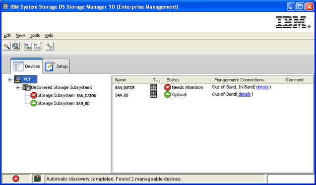 AjpdSoft Cómo administrar una SAN Storage Area Network de IBM