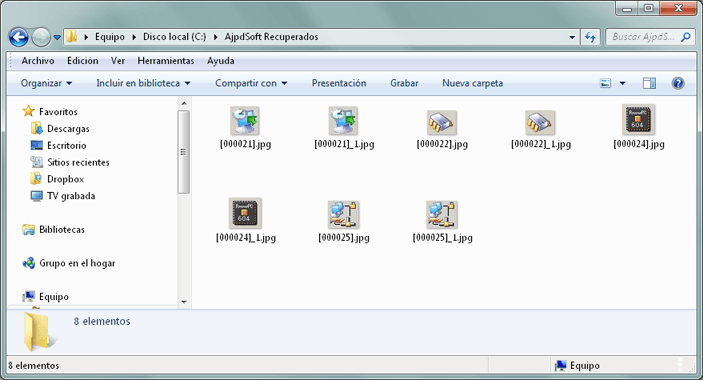 AjpdSoft Cómo recuperar fotos borradas de tarjeta de memoria, 
pendrive, lápiz de memoria, memoria flash