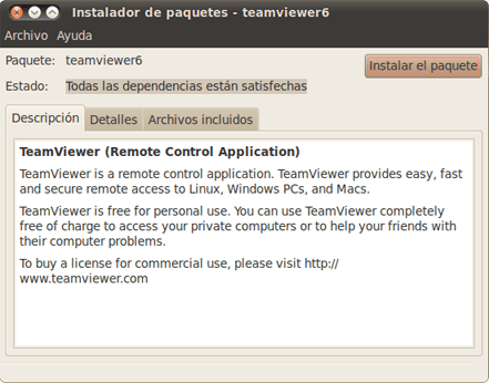 AjpdSoft Instalar TeamViewer en Linux para control remoto a equipos
 Windows ó Linux