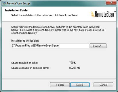 AjpdSoft Escanear o digitalizar en entornos Terminal Server de Windows - Instalacin de RemoteScan en el equipo cliente con el escner conectado