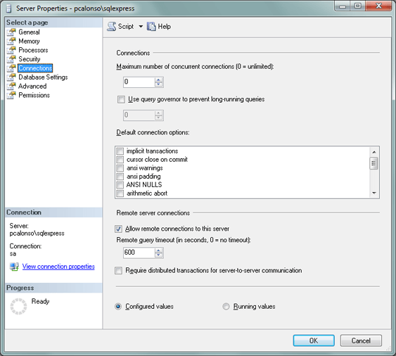 AjpdSoft Configurar Microsoft SQL Server para permitir conexiones  remotas o acceso externo