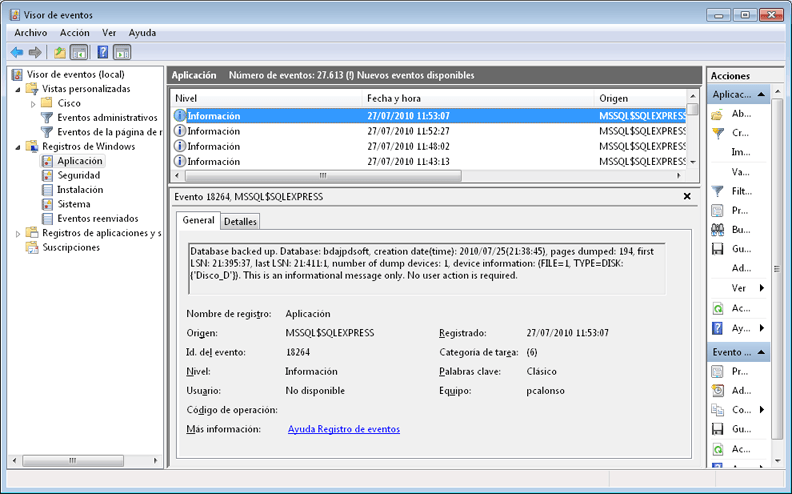 AjpdSoft Programar copias de seguridad automáticas de SQL Server  2008 R2