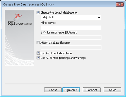 AjpdSoft Acceso mediante Delphi a Microsoft SQL Server 2008 R2 y  ODBC
