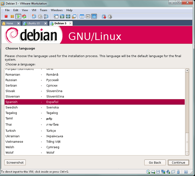 AjpdSoft Instalar GNU Linux Debian 5