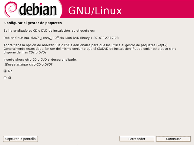 AjpdSoft Instalar GNU Linux Debian 5