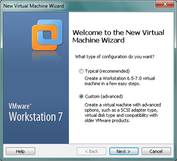 AjpdSoft Crear y preparar la máquina virtual en VMware Workstation  7.0.1 para Google Chrome OS