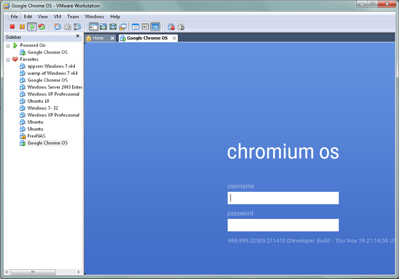 AjpdSoft Iniciando y probando Google Crhome OS