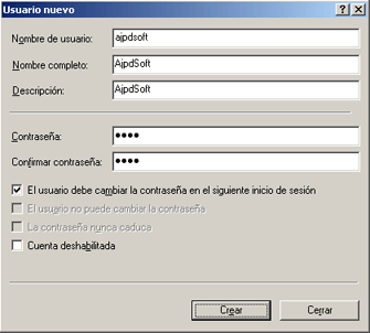 AjpdSoft Las cuotas de disco en Windows Server 2003, establecer  limitación de espacio por usuario