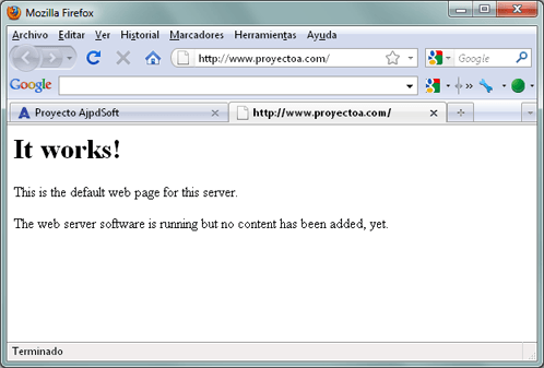 AjpdSoft Instalar Apache (servidor web) en GNU Linux