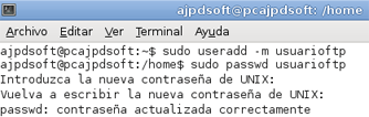 AjpdSoft Configurar usuarios para acceso al servidor FTP en Linux
