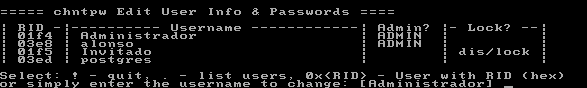 AjpdSoft Recuperar contraseña de usuario administrador de Microsoft
 Windows 7 con Offline NT Password & Registry Editor